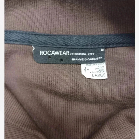 ROCAWEAR Pullover Light Sweater Brown Size Large - Picture 5 of 9